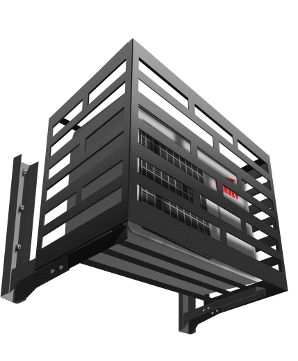Корзины для кондиционеров с прямоугольной перфорацией RAL9005